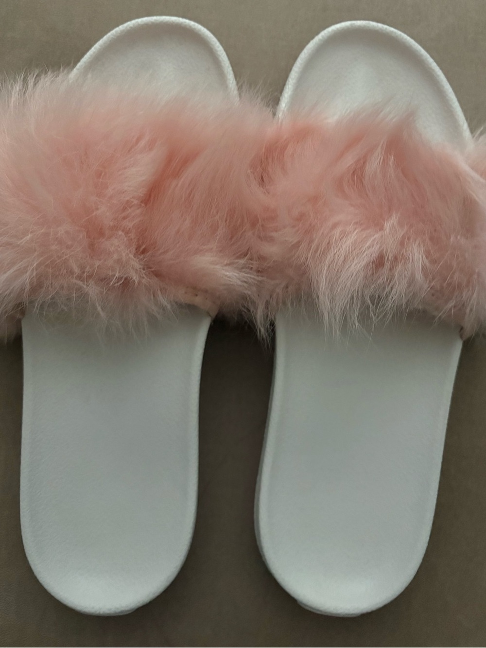 UGG Faux Fur Slides